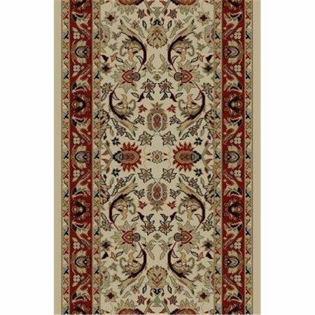 CONCORD GLOBAL TRADING 9 ft. 3 in. x 12 ft. 6 in. Ankara Sultanabad - Ivory 62028